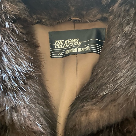 Vintage Full Length Beaver Fur Coat Color Ebony Size Small in perfect condition! - Picture 7 of 15